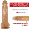 7.87-Inch 7 Thrusting 1800rMin Vibrating Heating-Nude G-Spot Realistic Dildo