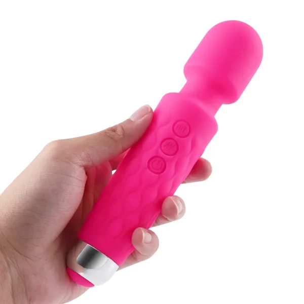 8 Speeds 20 Frequency vibrating AV Magic Wand Massager (1)