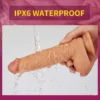 8.1-Inch Remote 3 Functions Multiple Combination Lifelike Dildo