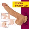 8.1-Inch Remote 3 Functions Multiple Combination Lifelike Dildo