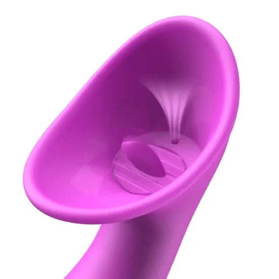 Violet - Stimulation Suction Vibrator With Clit Licking