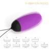 Ada - Silicone Bullet Egg Vibrator With Remote