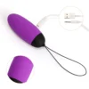 Ada - Silicone Bullet Egg Vibrator With Remote
