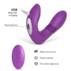 Asisa Unisex Super Powerful 12 Vibrating 3 Thrusting Stimulator
