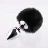 Black Bunny Tail Butt Plug (20)