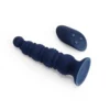 Bryan-Remote Control 5-Beaded Vibrating Anal Plug