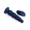 Bryan-Remote Control 5-Beaded Vibrating Anal Plug