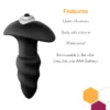 Corkscrew - Anal Sex Toy Vibrating Butt Plug