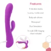 Cottontail 2.0 Purple Rabbit Vibrator