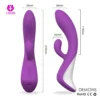 Silicone G Spot & Clitoris Vibrator for women