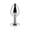 Green Gem Metal Butt Plug
