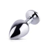 Green Gem Metal Butt Plug