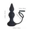 Iza - Anal Vibrator & Silicone Cock Ring Remote