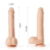 KING 10.24 Inch 5 Telescoping 7 Vibrating Swing Huge Dildo
