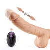Vibrating remote control dildo