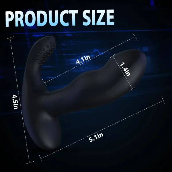 LOKI 8-frequency Vibrating Bead-rotating Prostate Massager