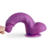 Lulu Love Purple Realistic Suction Cup Dildo 6 Inch