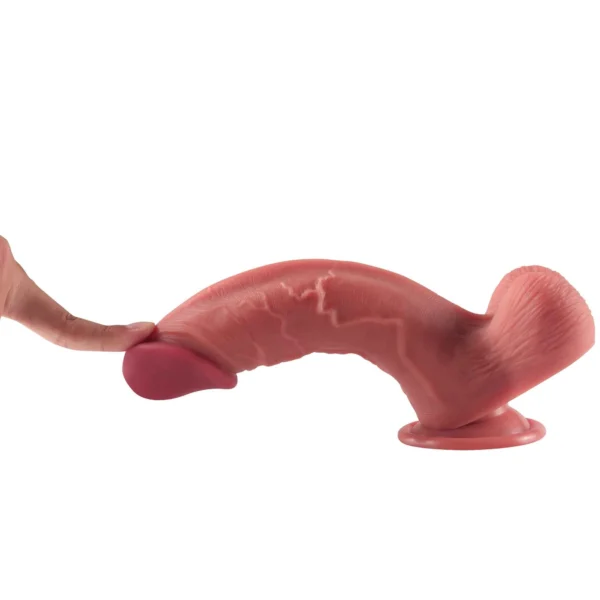 Ece- Realistic Silicone Suction Cup Dildo 7 Inch