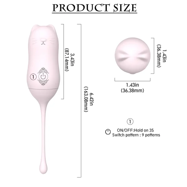 Moira - Vibrating Egg Sex Toy (7) Moira - Vibrating Egg Sex Toy