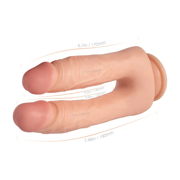 Monster - Double Penetrator Dildo 7.5 Inch