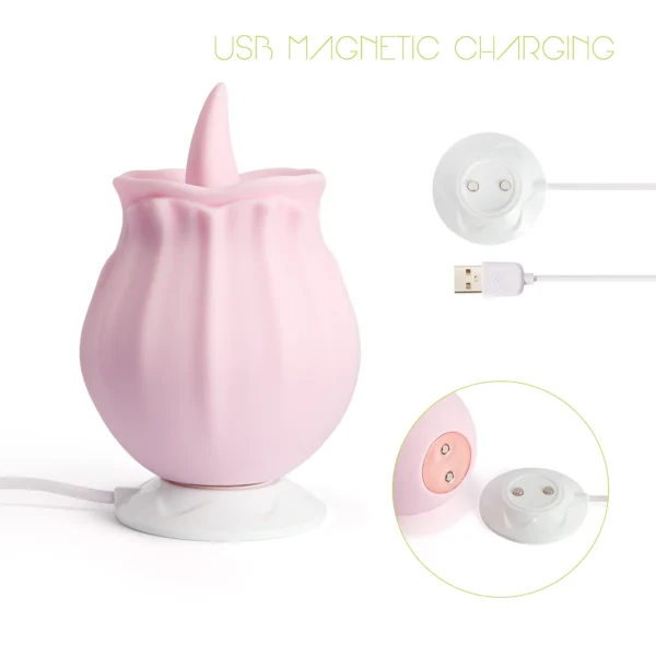 Nectar - Clit Licking Rose Vibrator