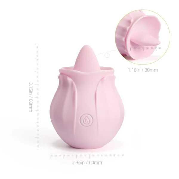 Nectar - Clit Licking Rose Vibrator