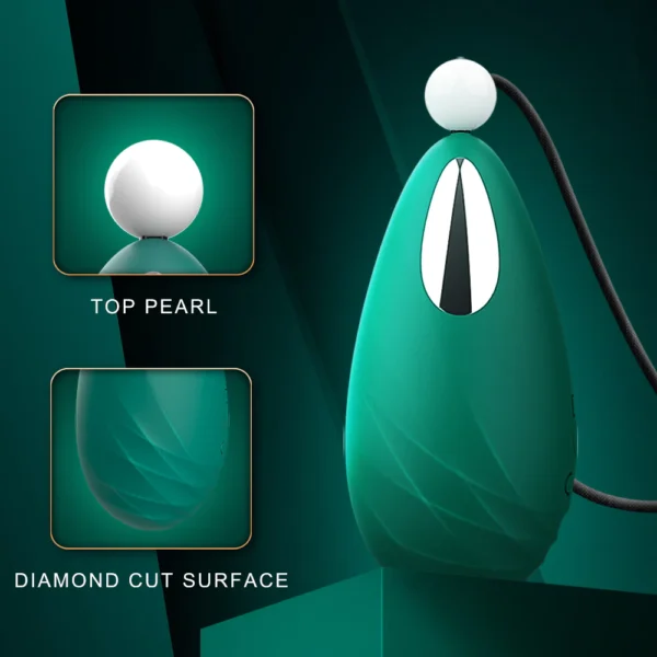 Pendant - Discreet Egg Clit Stimulator Necklace