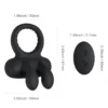 Robbie - Rabbit Vibrating Cock Ring