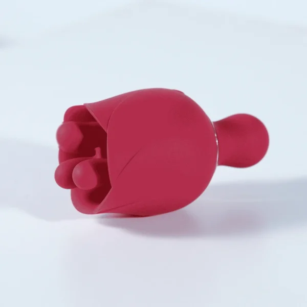 Rosewyn - Rotating Rose Toy Vibrator & Pinpoint Stimulator (1) Rosewyn - Rotating Rose Toy Vibrator & Pinpoint Stimulator