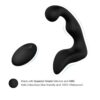 Jazzy – Black Anal Vibrator with Remote Control