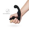 Jazzy – Black Anal Vibrator with Remote Control
