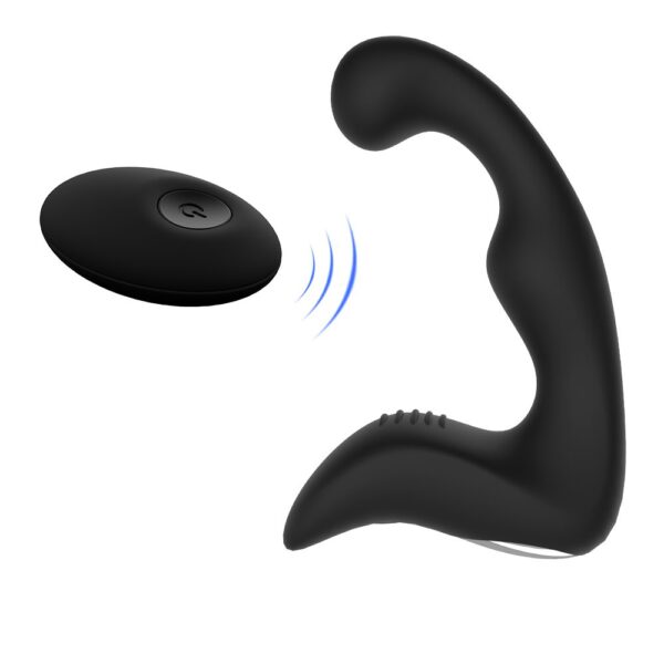 Jazzy – Black Anal Vibrator with Remote Control