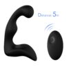 Jazzy – Black Anal Vibrator with Remote Control