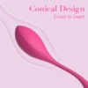 Silky-Smooth Silicone Head Vibrating Egg with Remote Control