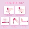 Silky-Smooth Silicone Head Vibrating Egg with Remote Control