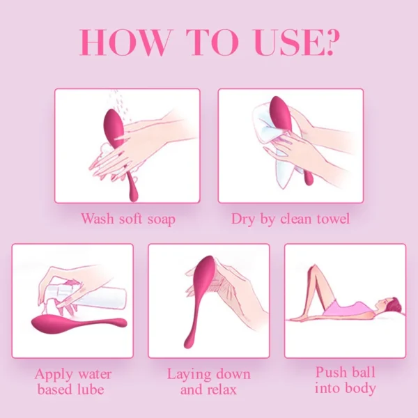 Silky-Smooth Silicone Head Vibrating Egg with Remote Control