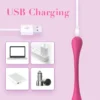 Silky-Smooth Silicone Head Vibrating Egg with Remote Control