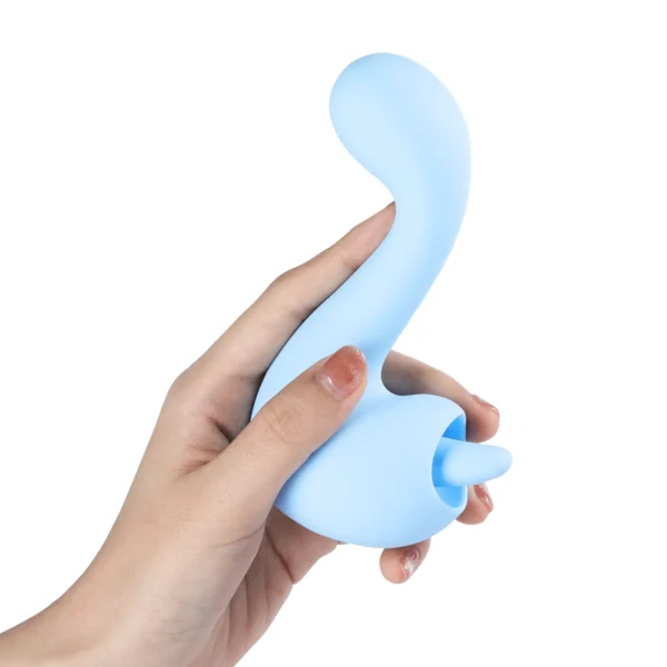 Swan - Double-ended Licking Vibrator (3) Swan - Double-ended Licking Vibrator
