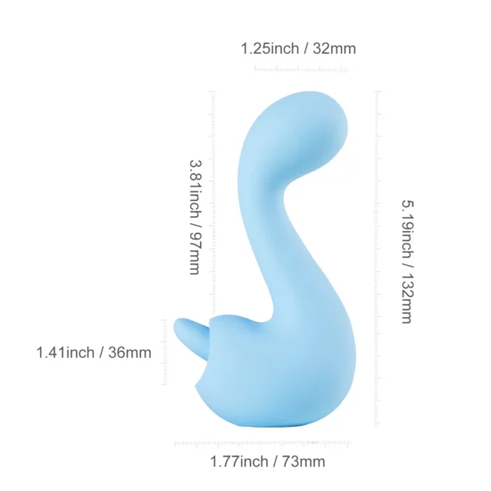 Swan - Double-ended Licking Vibrator