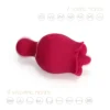 Sylvia - Tongue Licking Rose Vibrator (2) Sylvia - Tongue Licking Rose Vibrator