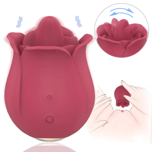 Rose Vibrating Clitoral Sex Toy