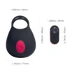 The Bestie - Vibrating Scrotum and Testicles Stimulation Cock Ring