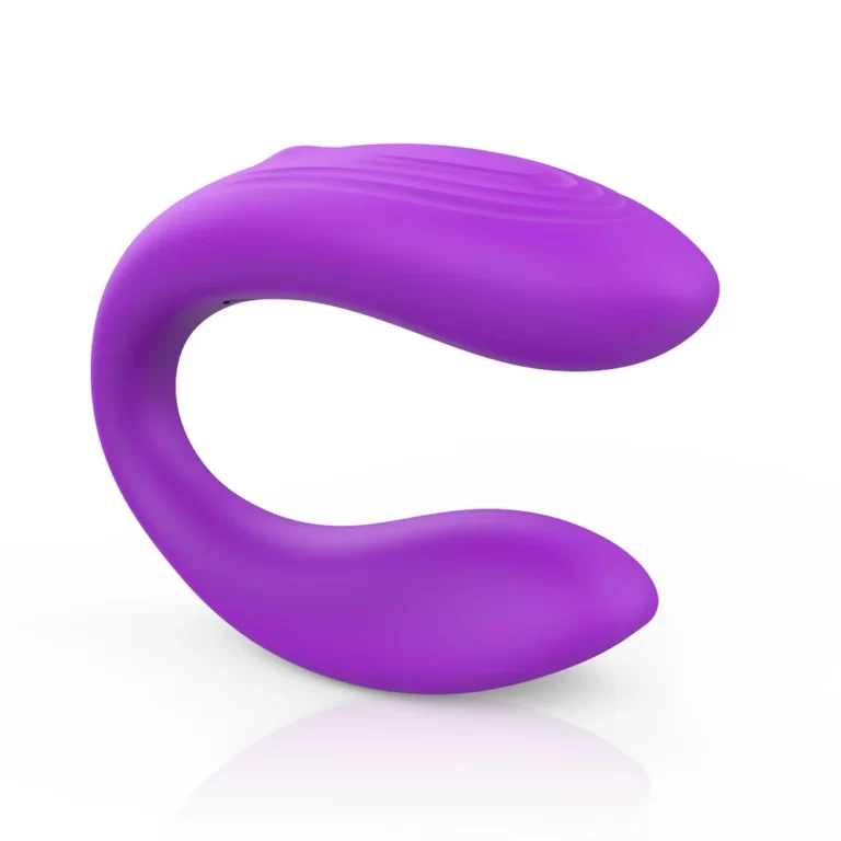U-Shape Remote Dildo G-spot Clit Wearable Vibrator