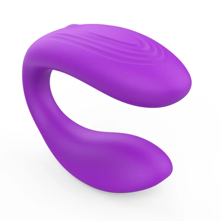 U-Shape Remote Dildo G-spot Clit Wearable Vibrator