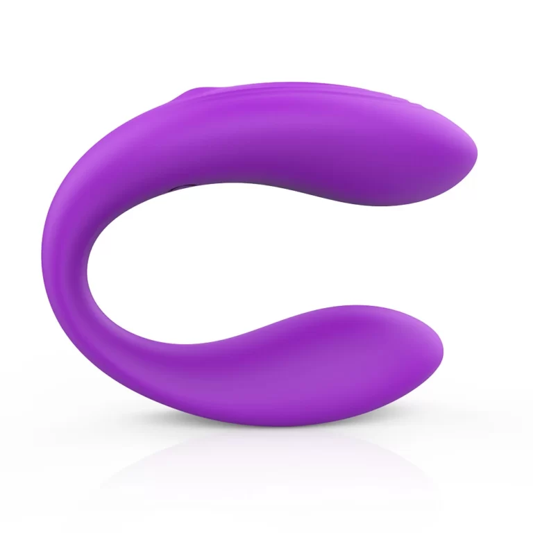 U-Shape Remote Dildo G-spot Clit Wearable Vibrator
