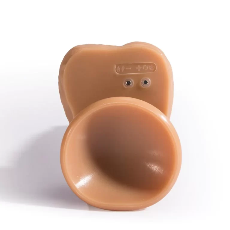 6.3 Insertable Wireless 5 Vibrating 3 Rotating Heating Realistic Dildo