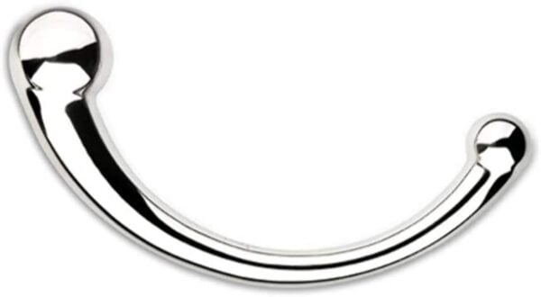 Pure G Spot Metal Wand 7.5 Inch Polished Steel