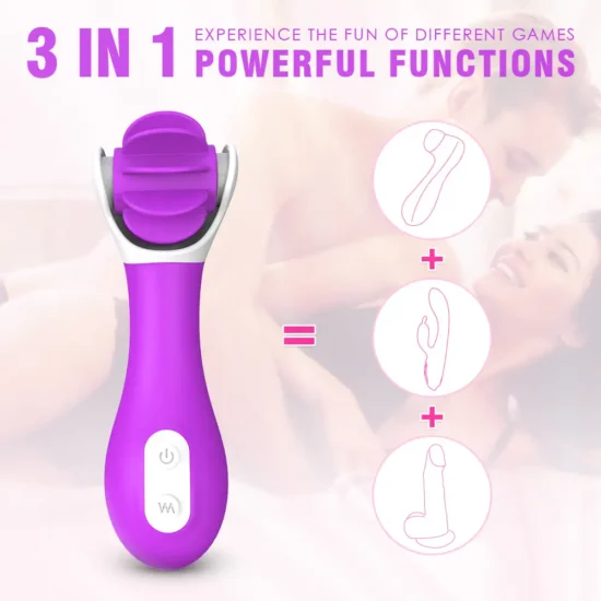 G-spot & Clitoral licking Vibrator