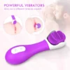 Huntley - Clit Rubbing Massage3 G-spot Vibrator & Clit Licker