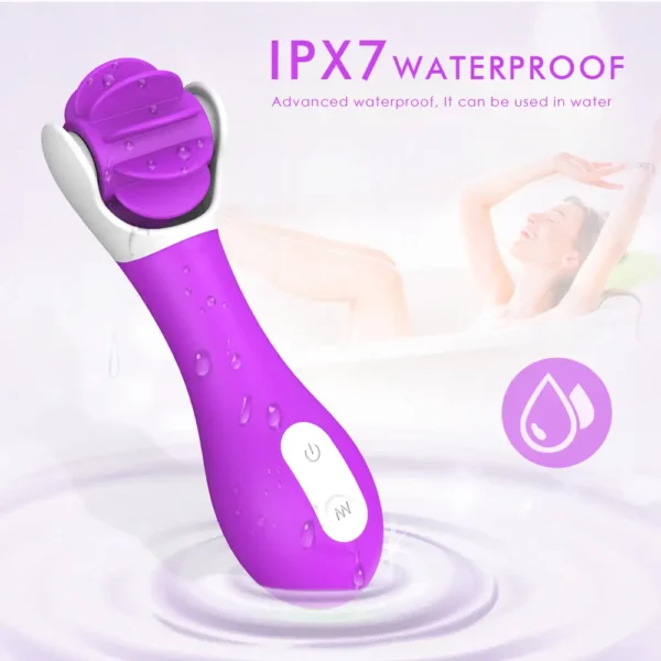 Huntley - Clit Rubbing Massage4 G-spot & Clitoral licking Vibrator